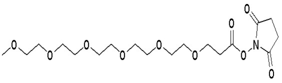 95% Min Purity PEG Linker   Methyl-PEG5-NHS ester   1449390-12-8